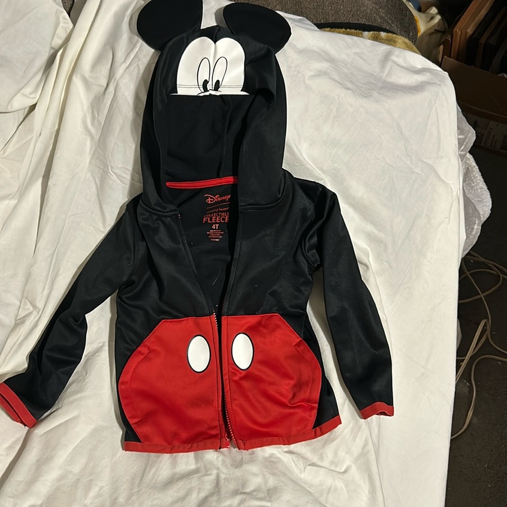 Disney jumping beans Mickey Mouse ls zip jacket, hooded from kohls